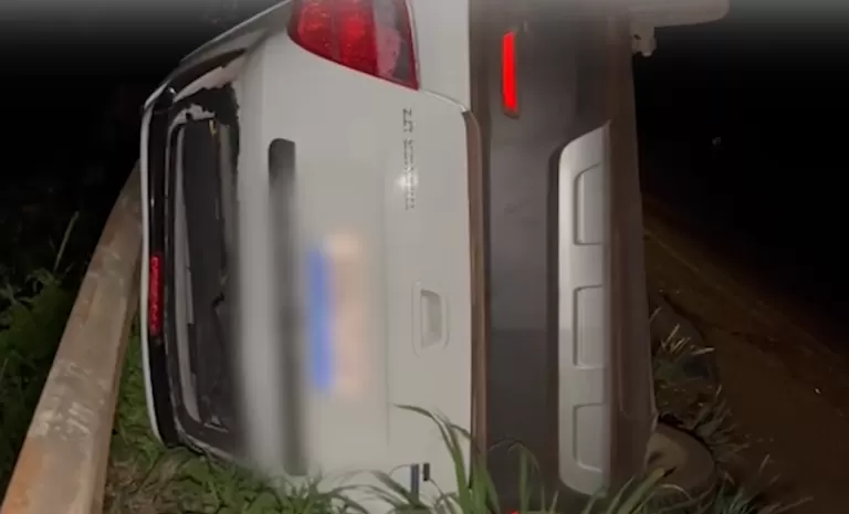 Carro sai da pista e motorista não é encontrado na BR-369
