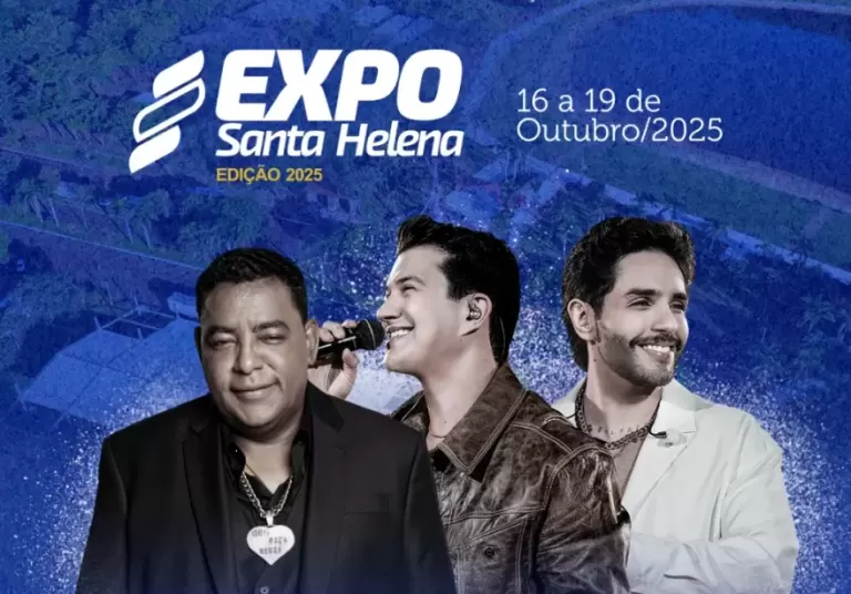 Expo Santa Helena 2025 tem programação de destaque ao setor empresarial e shows nacionais