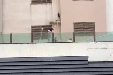 Pintor acaba ferido enquanto trabalhava em um prédio de Marechal Rondon