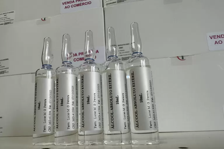 Antídoto do metanol: chega ao Paraná etanol farmacêutico comprado pela Saúde