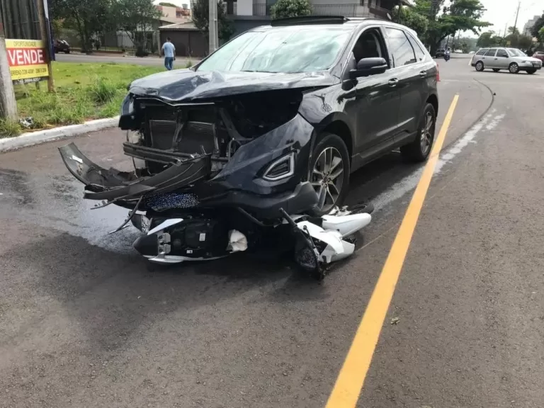 Falece motociclista envolvido em grave acidente no centro de Marechal Rondon