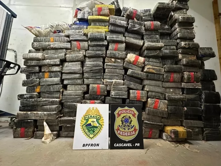 Operação policial apreende mais de duas toneladas de maconha em Toledo