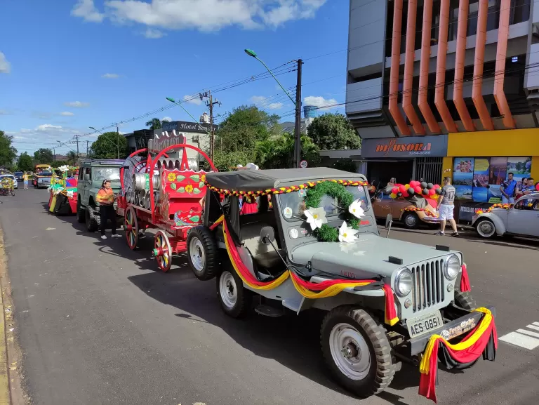 Inscrições para o Desfile Alegórico da Oktoberfest de Marechal encerram nesta sexta-feira