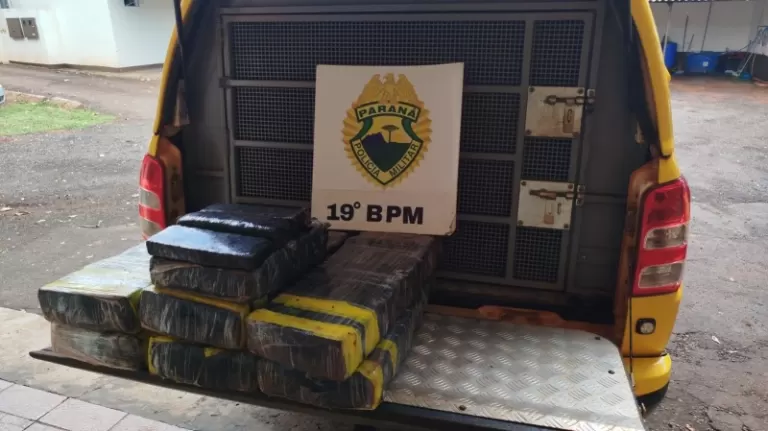 Em poucas horas, PM de Guaíra realiza duas apreensões de drogas no mesmo porto clandestino