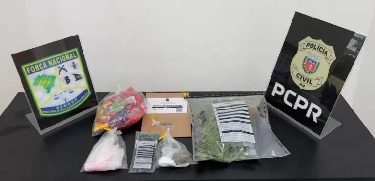 Operação Doce Ilusão prende homem que vendia drogas nas redes sociais em Guaíra