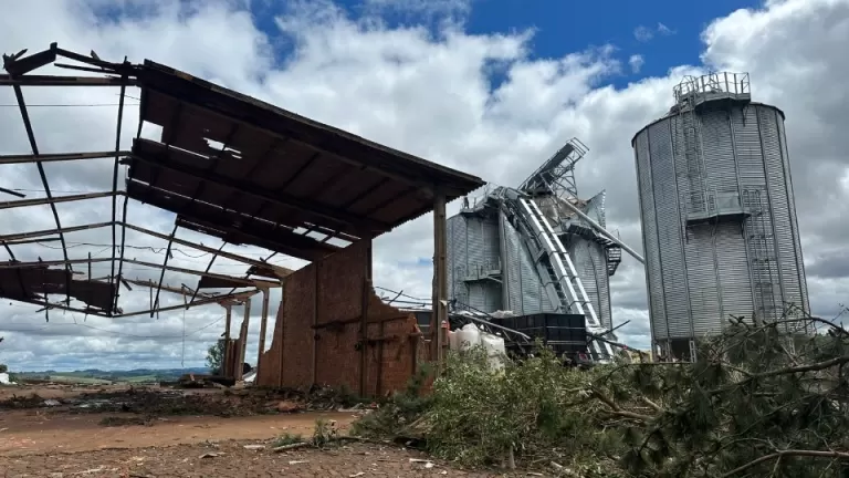 Cerealista estima prejuízo de R$ 15 milhões em propriedade de Rio Bonito do Iguaçu