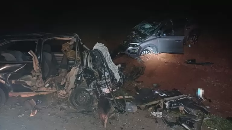 Batida deixa uma pessoa morta e cinco feridas na BR-373