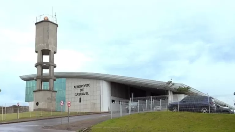 Aeroporto Regional de Cascavel ultrapassa marca de 400 mil passageiros e bate novo recorde