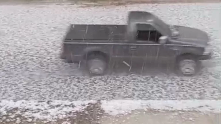 Queda de granizo atinge mais de 34 mil pessoas em Erechim