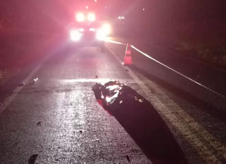 Grave acidente entre Marechal Rondon e Porto Mendes deixa um jovem morto e outro ferido