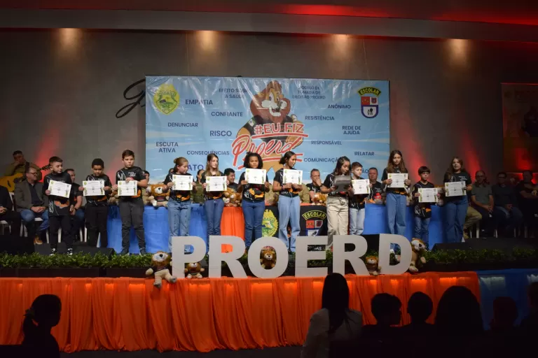 Formatura do Proerd acontece nesta sexta-feira em Marechal Rondon