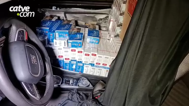 Quatro veículos carregados com cigarros são apreendidos na PR-239 em Toledo