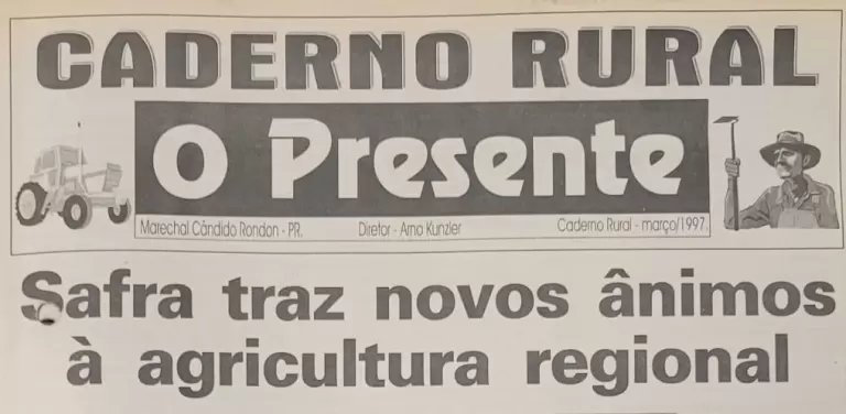 Quando o campo ganhou espaço no Jornal O Presente