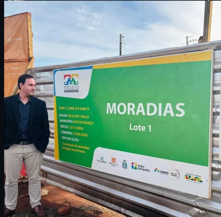 “Entrega de 52 moradias inaugura nova fase do Projeto Moradias em Foz do Iguaçu”, afirma Ian Vargas