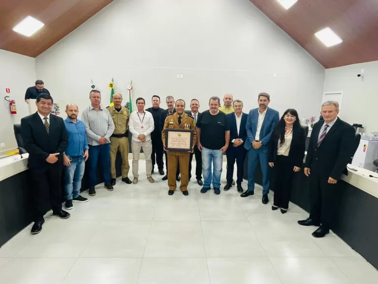 Coronel Valmir de Souza é condecorado com título de “Cidadão Honorário” de Marechal Rondon