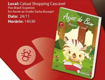 Lançamento da 7ª edição do livro “Anjos do Bem” celebra histórias de crianças e adolescentes da Oncopediatria da Uopeccan