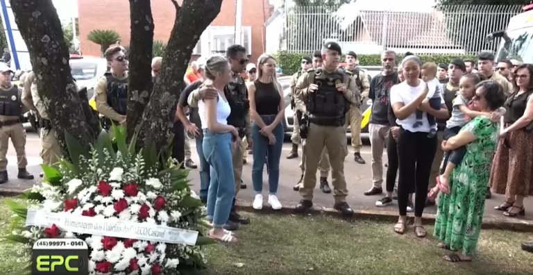 “Ele representa as forças de segurança”, diz comandante do 6º Batalhão na despedida do soldado Ariel Rubenich