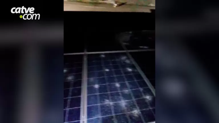 Vídeos mostram intensa tempestade de granizo que deixou prejuízos enormes em Erechim