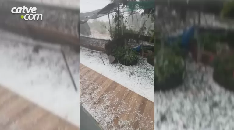 Granizo é registrado em comunidade de Nova Laranjeiras; veja vídeo