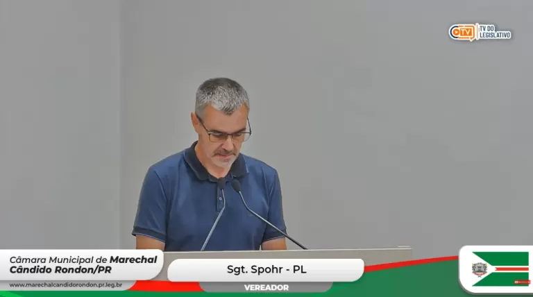 AO VIVO: acompanhe a sessão da Câmara de Vereadores