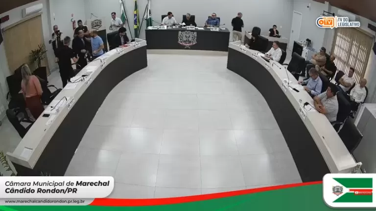 AO VIVO: acompanhe a sessão da Câmara de Vereadores