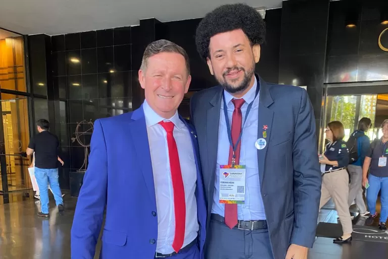 Vereador Fernando Nègre e Deputado Welter anunciam espaço esportivo comunitário para o Bairro Augusto