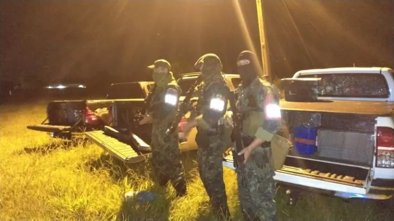 Operação em Salto del Guairá termina em confronto, morte e mais de 50 toneladas de drogas apreendidas