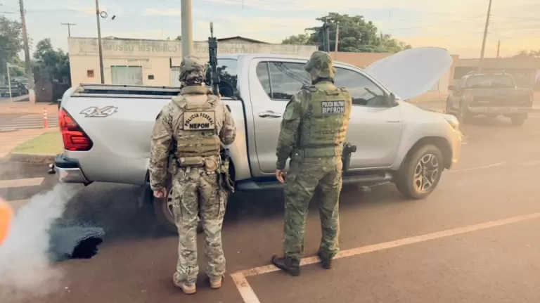 Homem é preso em Mercedes com caminhonete furtada