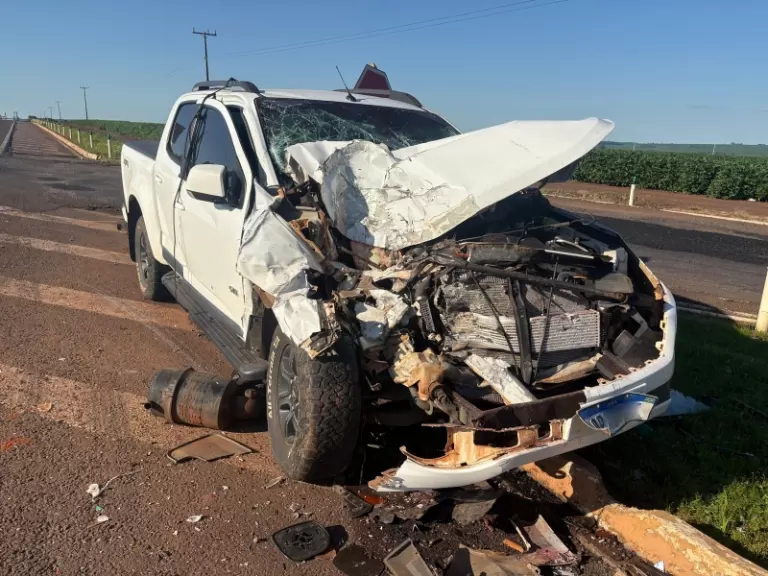 Grave acidente deixa pessoas feridas na BR-163 entre Guaíra e Mercedes