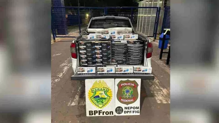 Seis mil maços de cigarro são apreendidos na fronteira