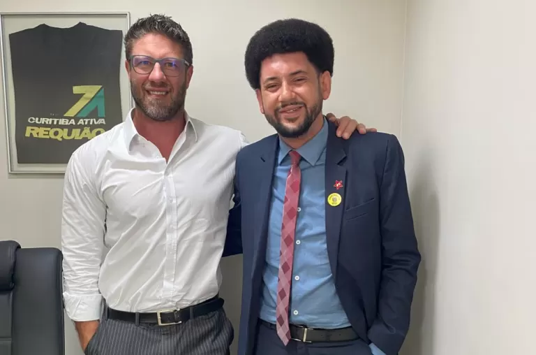 Vereador Fernando Nègre se reúne com pré-candidato a governador Requião Filho e garante palanque ao pedetista em Marechal Rondon