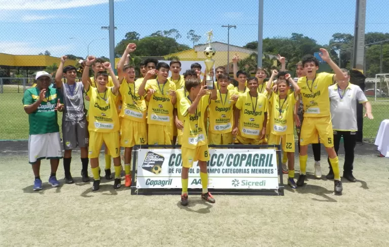 Copagril conquista Copa AACC de Futebol em duas categorias; Toledo fatura o sub-11