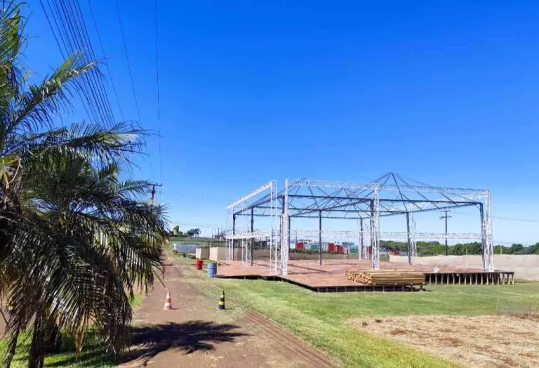 Empresas já estão autorizadas a montar estandes ao Show Rural