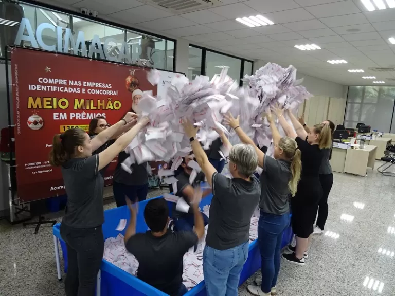 Acimacar realiza nesta terça-feira o segundo sorteio da campanha Natal Premiado