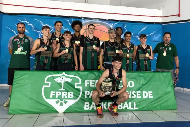 Sub-16 da Prefeitura de Marechal Rondon/ACB é campeão do Paranaense Série Prata
