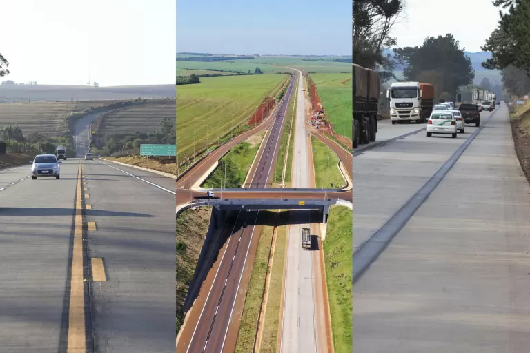 Com anúncio de novas obras, Paraná chega a 755 quilômetros de rodovias de concreto