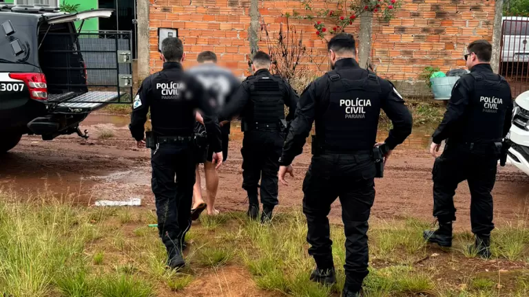Suspeito de estupro de vulnerável e crimes de pornografia infantil é preso em Quedas do Iguaçu