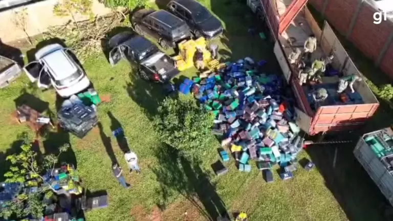 Dois dias de contagem, 19 veículos e um morto: veja os detalhes da apreensão de 89 toneladas de maconha, a maior em rodovias do Paraguai