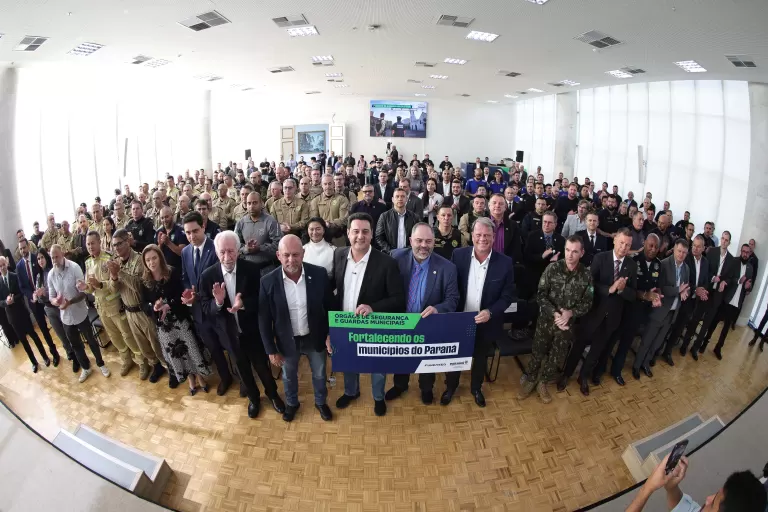 Governo do Paraná vai ampliar integração, investimentos e apoio às Guardas Municipais