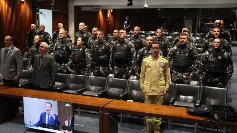 Assembleia Legislativa homenageia Batalhão de Polícia de Choque pelos relevantes serviços prestados à sociedade