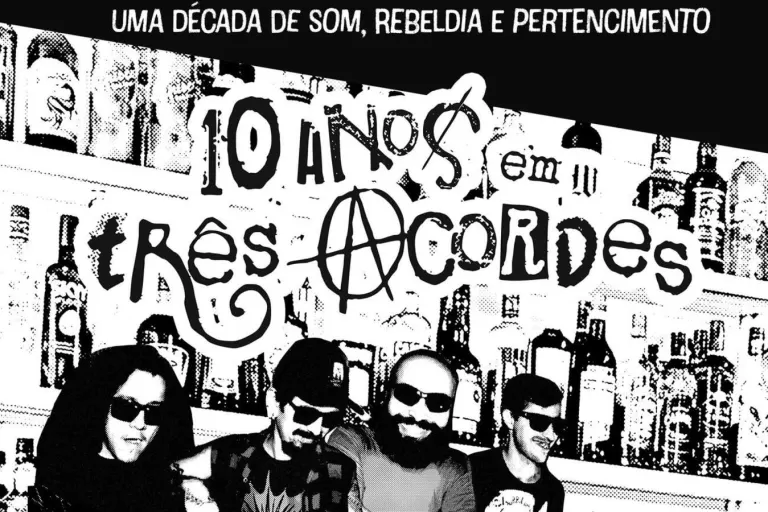 Documentário “10 anos em três acordes” será lançado na Biblioteca Municipal