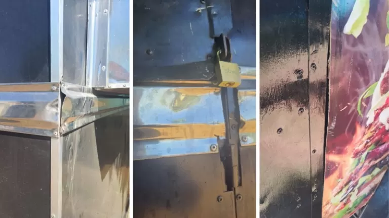 Em poucos dias, trailer de lanches em Mercedes é alvo de tentativa de furto duas vezes