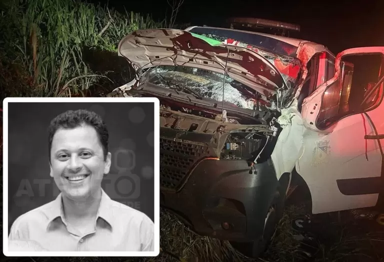 Ex-vereador de Ivaté morre após ambulância bater contra novilha na PR-182