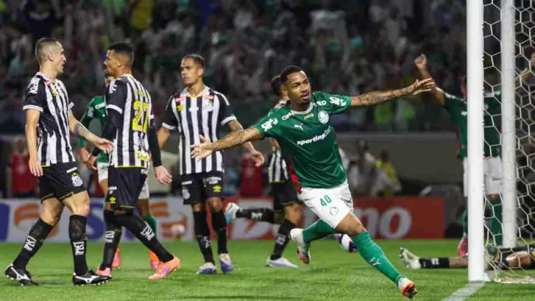 Palmeiras vence Santos no primeiro clássico de 2026