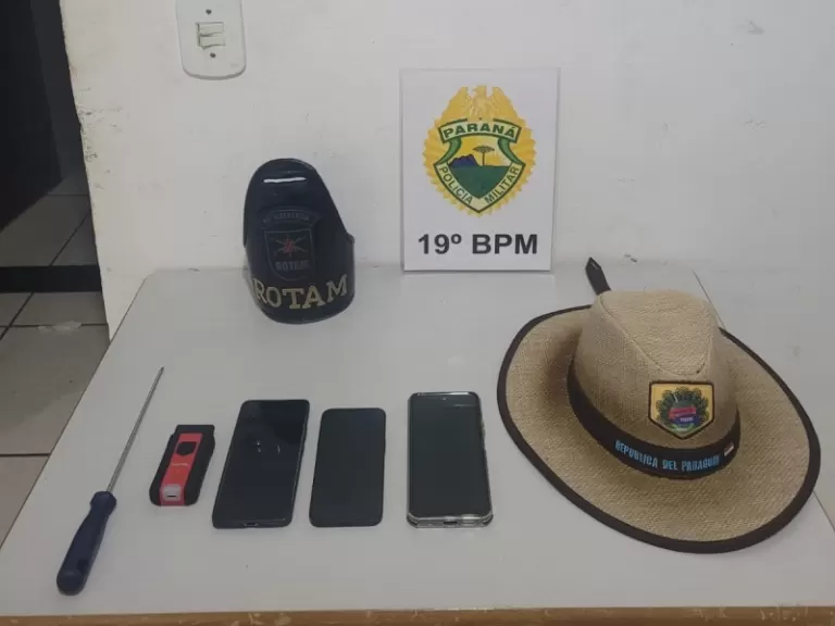 Três moradores de Guaíra são detidos após tentativa de furto de caminhonete em Toledo