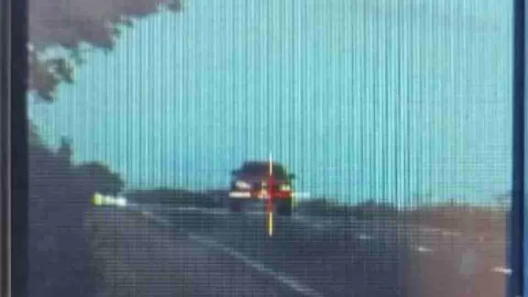 BMW é flagrada a 205 km/h na BR-163