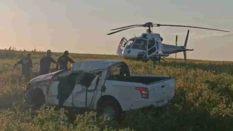 Saída de pista na PR-239 deixa um morto e três feridos em Assis Chateaubriand