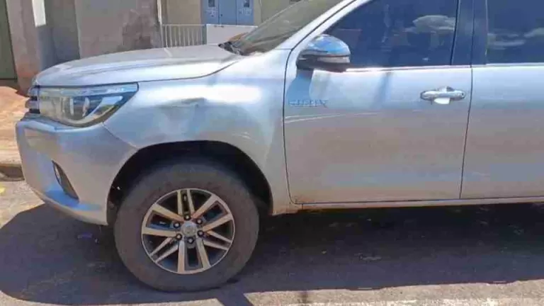 Perseguição termina com recuperação de Hilux furtada em Toledo