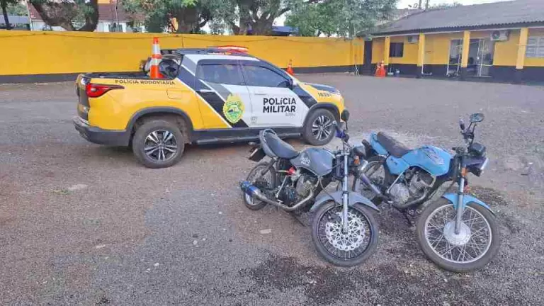 Motociclistas fogem de abordagem e são detidos na PR-180
