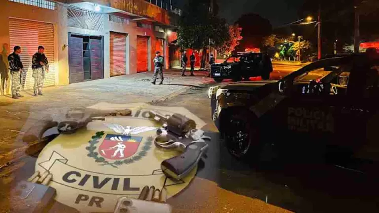 Confronto com a polícia termina com dois mortos e um preso após roubo em Foz do Iguaçu